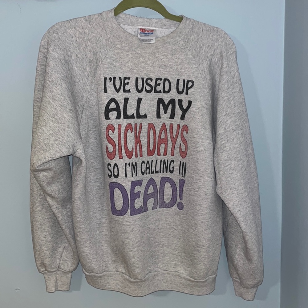 Vintage Hanes sweatshirt, adult XL (runs smaller) free shipping on bundles >$75!